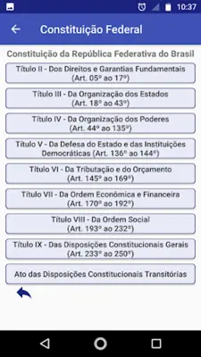 Constituição android App screenshot 4